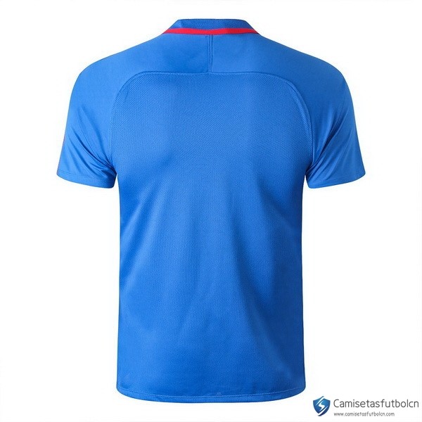 Camiseta Entrenamiento Paris Saint Germain Conjunto Completo 2017-18 Azul Claro